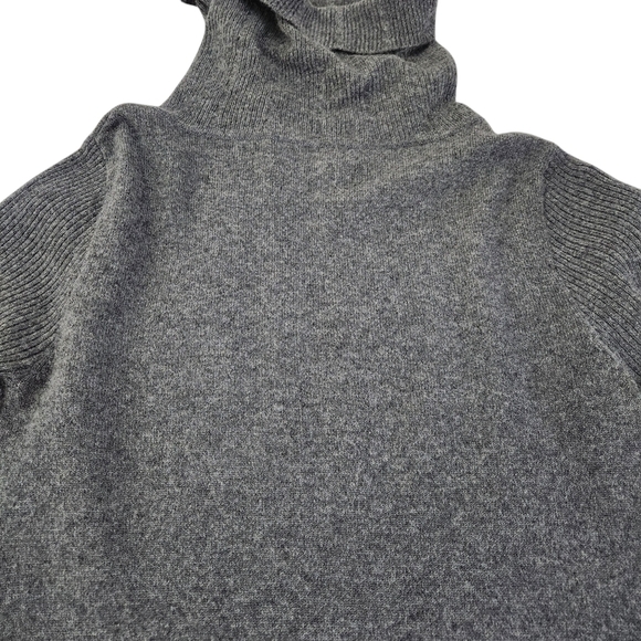 THE TERRITORY AHEAD Grey 100% Cashmere Cowl Neck Sweater size s - Picture 5 of 11